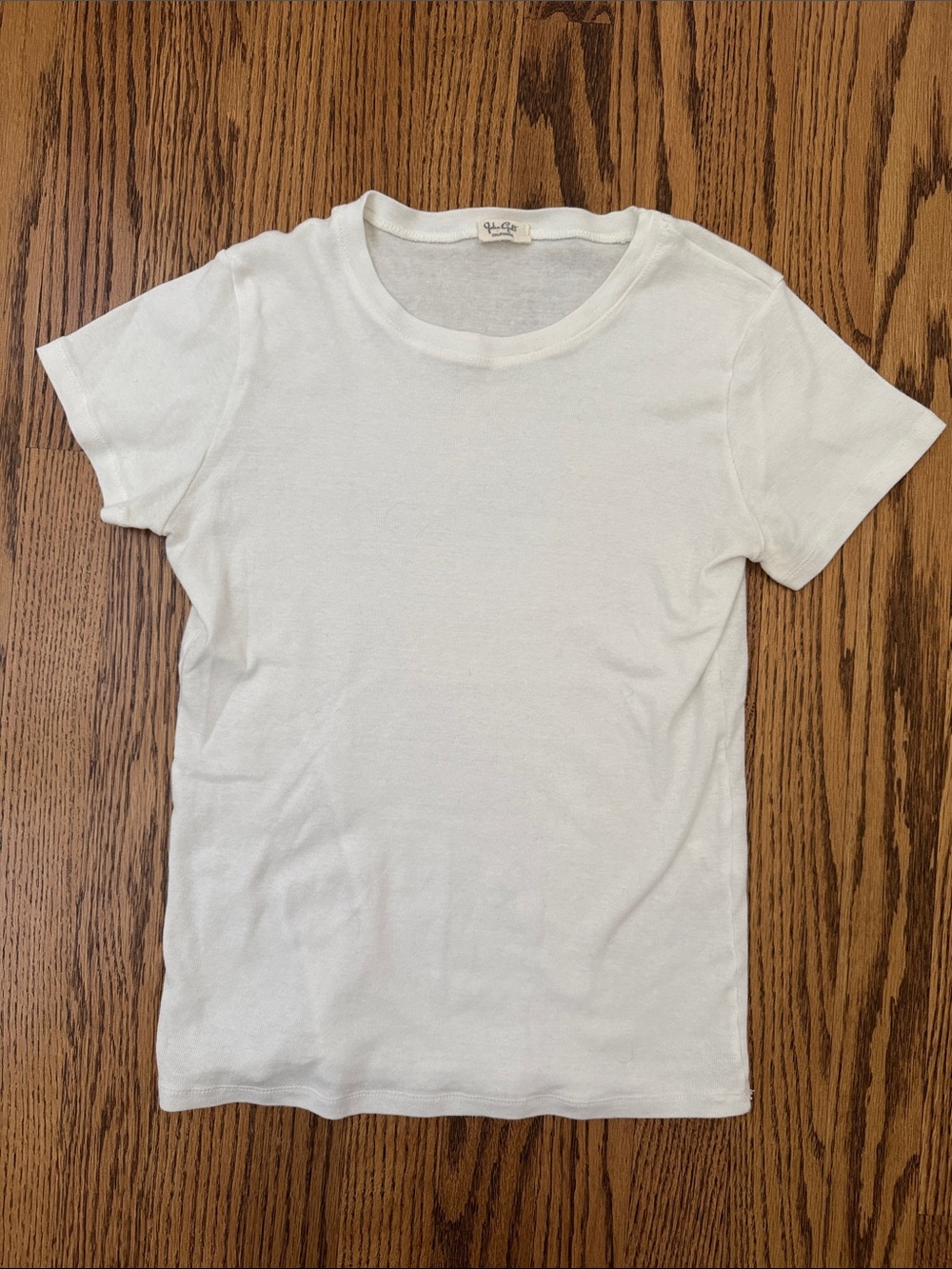 Brandy Melville White Short Sleeve Tee